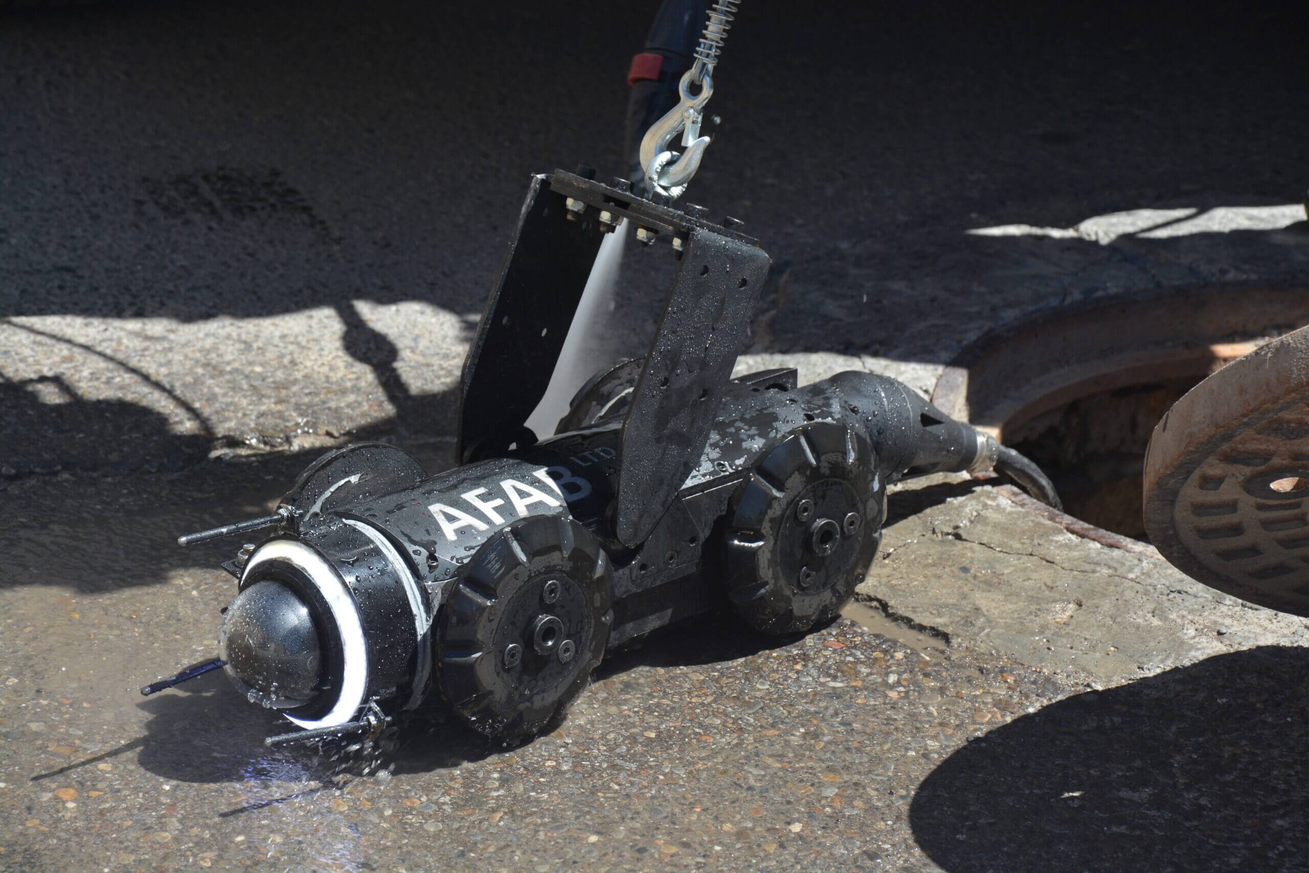 ربات بازرسی لوله